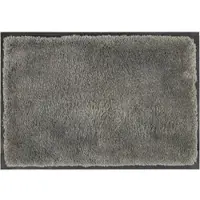 Astra Fußmatte "Lava", grau, B:40cm H:13mm L:60cm, Kunstfaser, Teppiche, Fußmatte, Sauberlaufmatte, waschbar, rutschfest, nimmt Schmutz auf, Schmutzfang