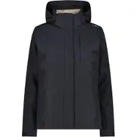 CMP - Women's Jacket Zip Hood + Inner Jacket 36Z2036D - Doppeljacke Gr 38 schwarz