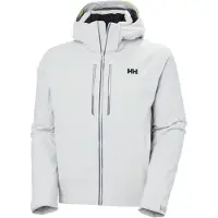 Helly Hansen - Isolierende, wasserdichte und atmungsaktive Skijacke – Herren – Alpha Lifaloft Jacket - Alpha Lifaloft Jacket Grey Fog für Herren -