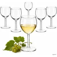 MamboCat 6x Ballon Weingläser 250ml Wasserglas Rotweinkelch Weißwein Gastro