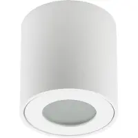 Zuma Line Hermetische Deckenleuchte KLARS Weiß IP44 GU10 Weiß EDO777338