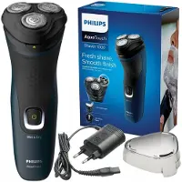 Philips Aqua Touch 4D Flex Powercut Rasierer, Akku, Reinigung unter Wasser
