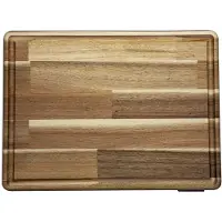 Grand Gourmet Schneidebrett Aus Haselnussholz 39x29x3 Cm