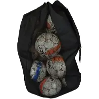 Sportifrance Sporti France Ballbeutel Schwarz Schwarz One Size