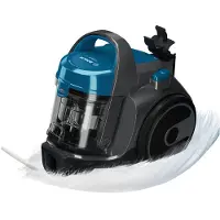 Bosch Bodenstaubsauger BGS05A220, 700 W, Zylinder-Vakuum, Trocken, Beutellos, Hygienefilter, Zyklonal