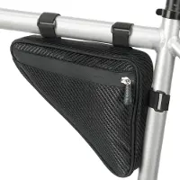Merkloos Fietstas, Rahmentasche, Dreieckstasche, wasserdicht, 24 x 18 x 5 cm, für Mountainbike