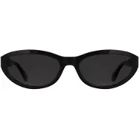 Calvin Klein Jeans Jeans Women's Sunglasses CKJ25618S - Black with Solid Grey Lens
