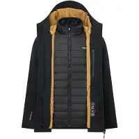 Regatta Wentwood3in1 BlkWdBrown XL