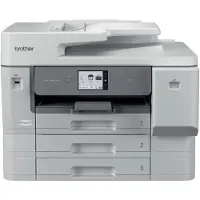 Brother MFC-J6977DW, Tintenstrahl, Farbdruck, 1200 x 4800 DPI, A3, Direktdruck, Weiß, Grau