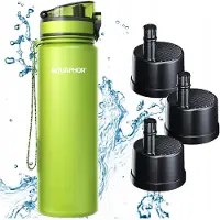 AQUAPHOR AQUAPHO CITY Filterflasche 800 ml Grün Set mit 3 Filterkartuschen