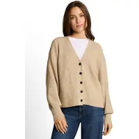 Tom Tailor Strickjacke "Oversized" mit V-Ausschnitt