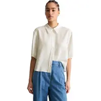 Marc o'polo Marc OPolo DENIM Kurzarmbluse "aus TENCEL Lyocell"