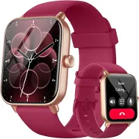 Fitpolo Smartwatch Damen Herren 1.8'' HD Display Telefonfunktion Fitnessuhr 120+ Sportmodi Herzfrequenz Schlafmonitor Schrittzähler IP68 Wasserdicht