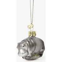 Sissy-Boy Weihnachtskugel Nilpferd