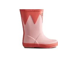 Hunter Gummistiefel First Classic Elf Boot Blush Thaw Polaris Pink Kinder-Schuhgröße 29