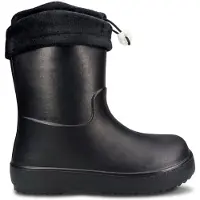 Permani Kinder Gefüttert Gartenschuhe Isoliert Gummistiefel in Schwarz Assoro Gr.35