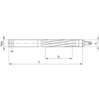 Beck Handreibahle DIN859 HSS 10,0mm