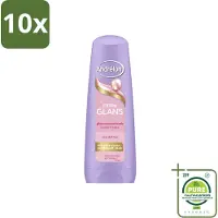 Unilever 10 x Andrélon Extra Glans Conditioner - 200 ml - Großpackung - 10 Stücke
