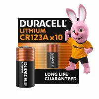 Duracell CR17345, Lithium, Zylindrische, 3 V, 16 mm, 16 mm, 34 mm