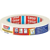 TESA 6x tesakrepp 4306 Premium, 19 mm hellbeige | 1 Rolle
