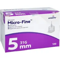 Kohlpharma GmbH Micro-fine 5 Mm 31 G Pen-nadeln 100 St