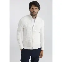 Felix Hardy Strickjacke "Strickjacke mit Zopfmuster"