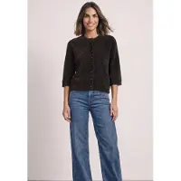 Street One Cardigan mit Rundhalsausschnitt