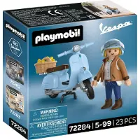 Playmobil Vespa 80th Anniversary: Iconic Style Figur Kinder One Size
