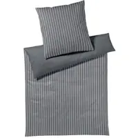 Elegante Joop! Flanell Bettwäsche Soft Lines 45008-02 blue