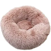 Nobby Hundebett Kuscheldonut Esla altrosa, Maße: Ø 90 x 29 cm