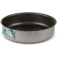 Mamù Runde Kuchenform von , antihaftbeschichtet, aus Aluminium, PFOA-frei, kratzfest, hergestellt in Italien, Ø 24 cm