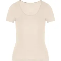 Hunkemoller Basic Top Kurzarm Weiß