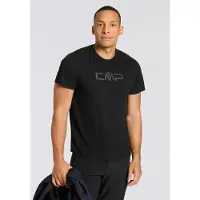 CMP Funktionsshirt "MAN CO T-SHIRT", Herren, Gr. 46, schwarz (nero), Obermaterial: 100% Polyester, normal, Rundhals, Shirts Funktionsshirt, atmungsaktiv, mit Rundhalsausschnitt, schnell trocknend