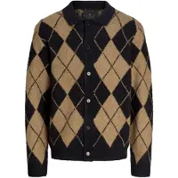 Jack & jones Einfarbig Strickjacke