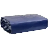 DKD Home Decor vidaXL Abdeckplane Blau 2,5x4,5 m 650 g/m²