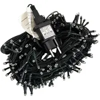 Mojawo 300er LED-Lichterkette Weihnachtbeleuchtung warmweiß