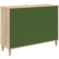 vidaXL Sideboard GELEEN Sonoma 102 x 33 x 75 cm Holzwerkstoff