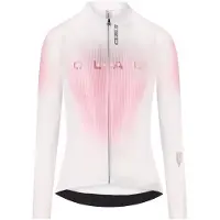 Q36.5 Gregarius Hybrid Light QLAB Damen-Langarmtrikot Rosa, Größe M