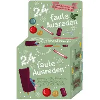 Sonstige Verlage Adventskalender-Box "24 faule Ausreden" warum ich keinen Adventskalender gebastelt habe