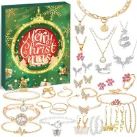 Dripio Adventskalender mit Schmuck 2026 – 24 Accessoires für Frauen
