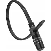 RockBros LCXR0200 Fahrradschloss Kabel Zahlenschloss Schwarz