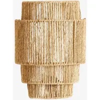 Nordal Wandleuchte AIDOS aus Jute - Natur