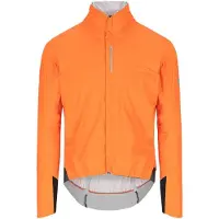 Q36.5 - Rain Shell Jacket - Fahrradjacke Gr L orange