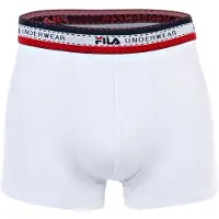 FILA Herren Boxer Shorts, 4er Pack - Logobund, Cotton Stretch, einfarbig