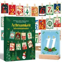 Dripio Mindfulness-Adventskalender 2025, Achtsamkeitskarten, Geschenk