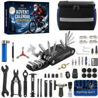 Dripio Fahrrad-Adventskalender 2026 – 24-teiliges Reparaturset für Männer