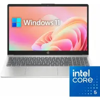 HP 15 Laptop - Intel Core 5 120U - 15,6 Zoll Full HD - 16GB DDR5-RAM - 2TB NVMe SSD - Windows 11 Professional