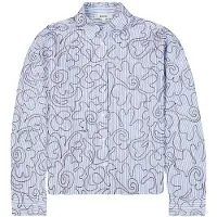 Garcia V260235_ladies shirt ls breeze blue L
