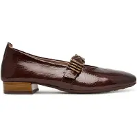 Hispanitas für Damen. HI265098 Oslo Lederschuhe braun (38), Wohnung, Schnalle, Lässig