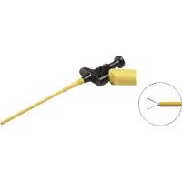 Hirschmann Test & Measurement Hirschmann KLEPS 250 Sikkerhedskrokodillenæb Stikforbindelse 4 mm CAT II 300 V Sort